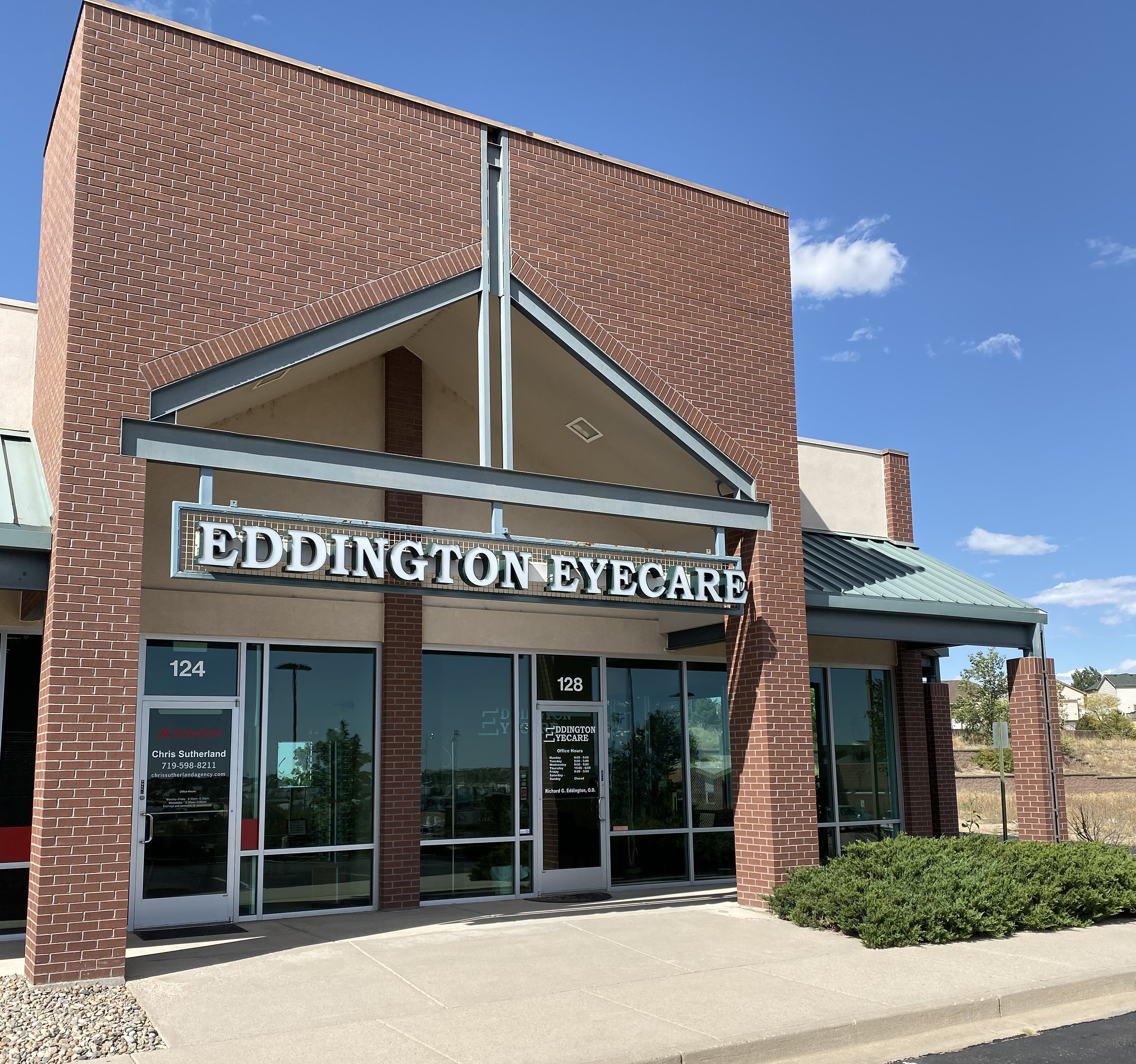 Eddington Eyecare office front